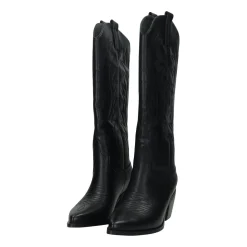 Texani neri. Tacco alto 7cm